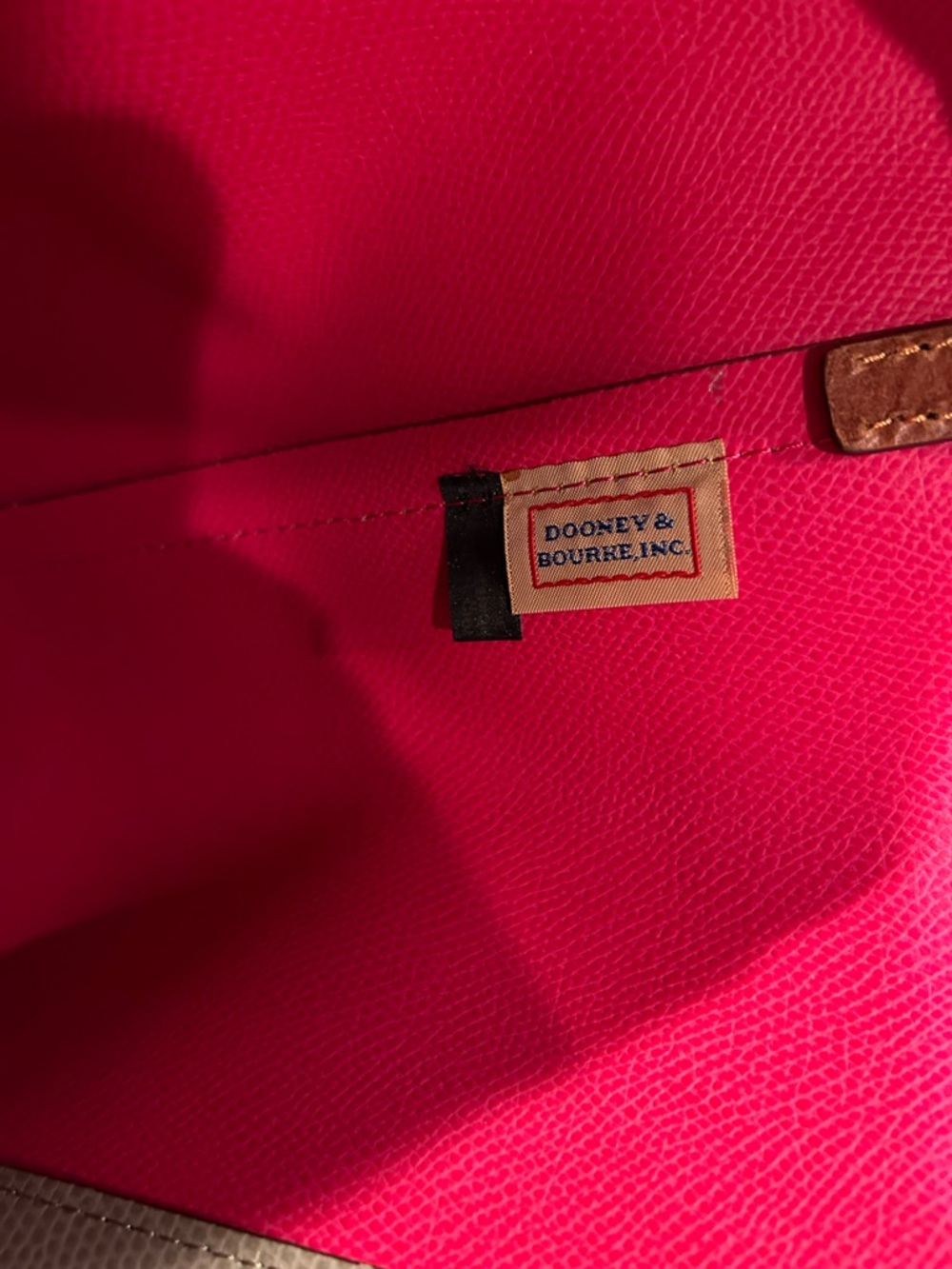 Dooney & Bourke Sienna Briana Textured Leather Tote w Matching Wristlet NWOT - Picture 13 of 13